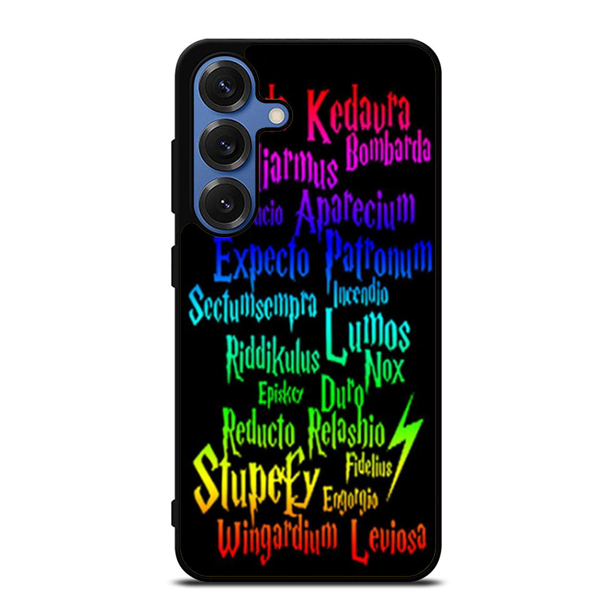 Harry Potter Movie Magic Spelling Quotes Samsung S25 Ultra Case