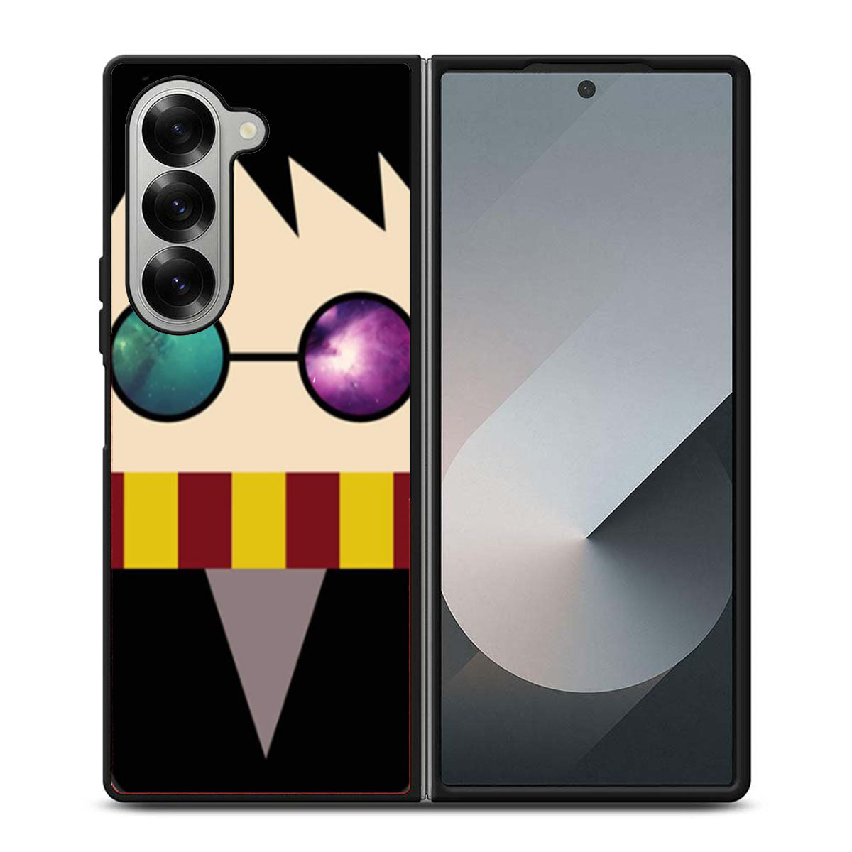 Harry Potter Nebula Glasses Samsung Z Fold 6 Case