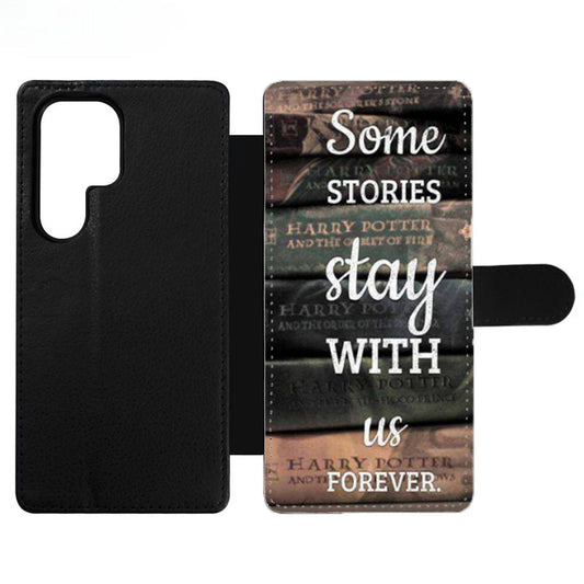 Harry Potter Old Books Wallet Samsung Case