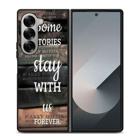 Harry Potter Old Books Samsung Z Fold 6 Case