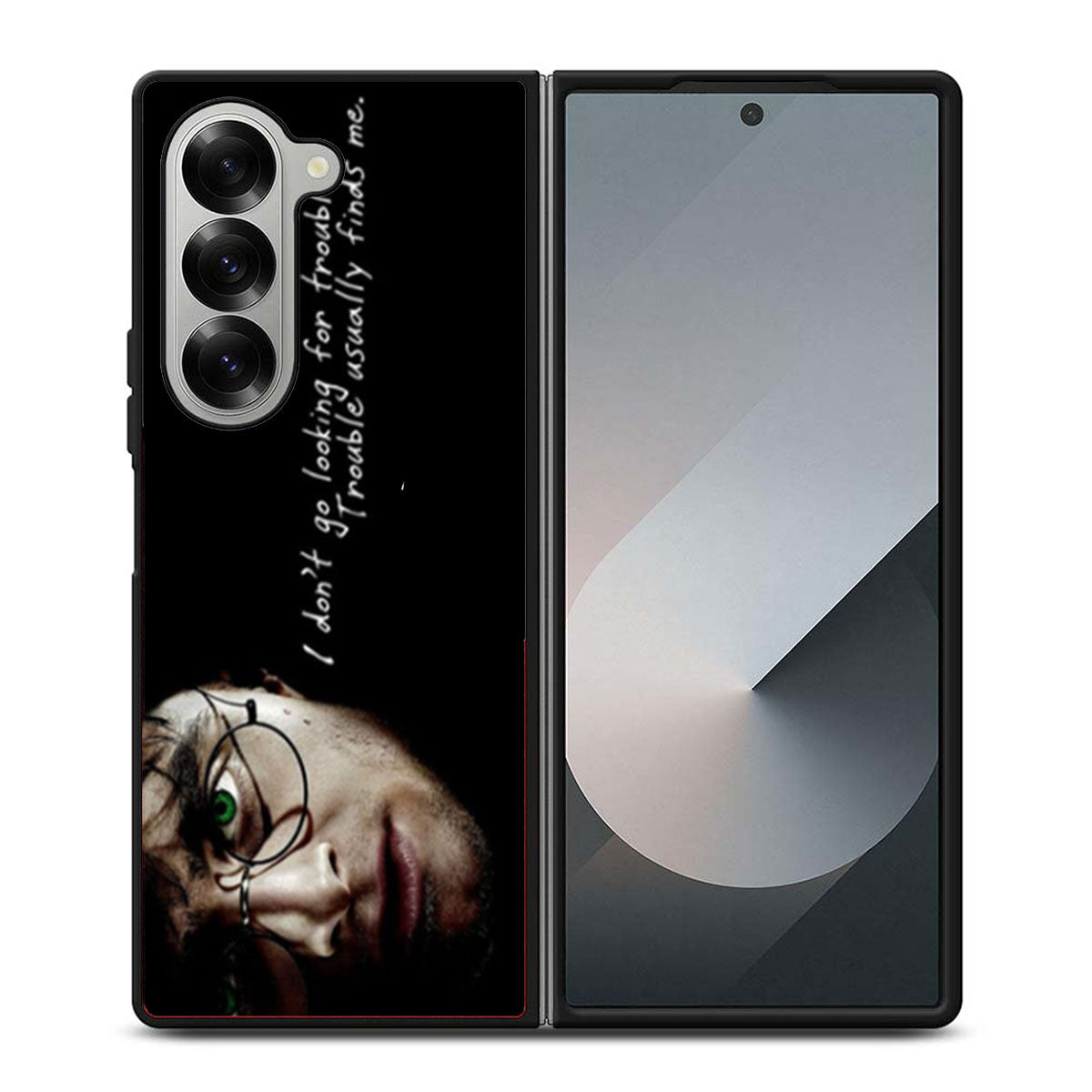 Harry Potter Quotes Samsung Z Fold 6 Case