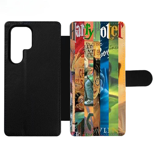 Harry Potter Series Design Two Wallet Samsung Case