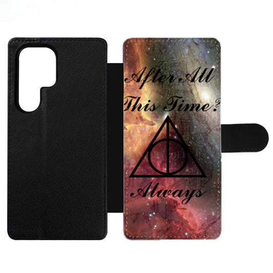Harry Potter Severus Snape Quote Two Wallet Samsung Case