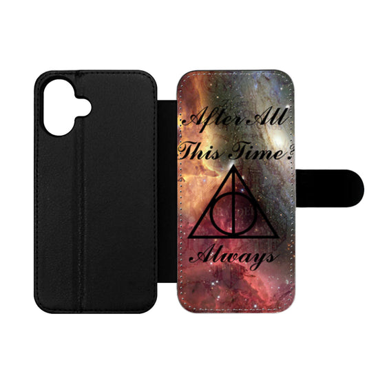 Harry Potter Severus Snape Quote Two Wallet iPhone Case