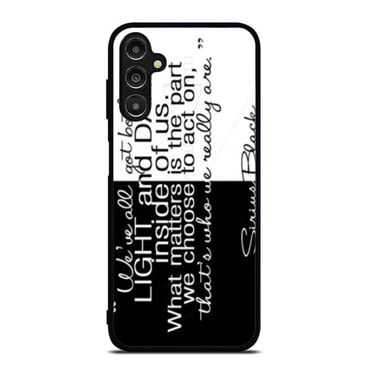 Harry Potter Sirius Black Quote Samsung A16 Case