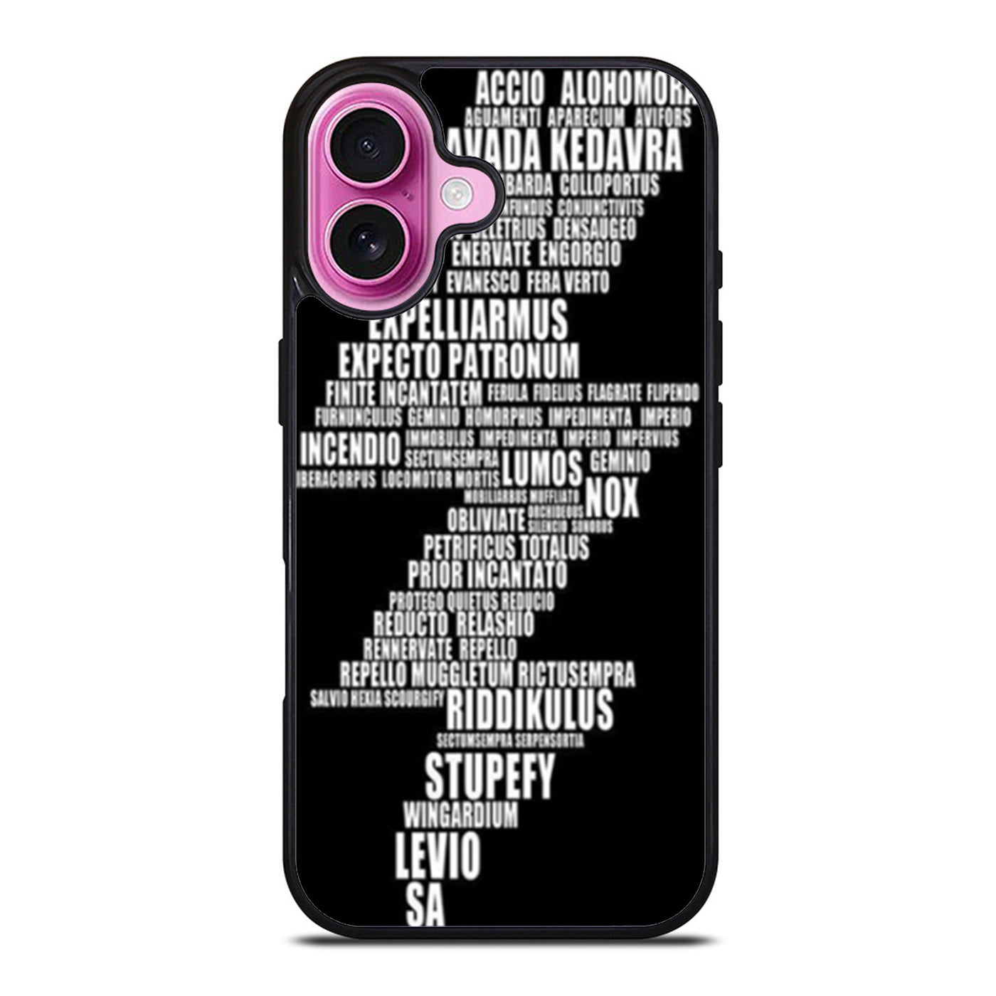 Harry Potter Spell Black Cover iPhone Case Cover