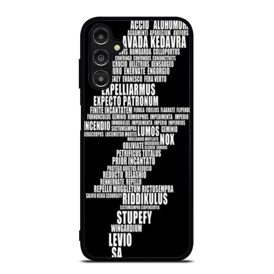 Harry Potter Spell Black Cover Samsung A16 Case