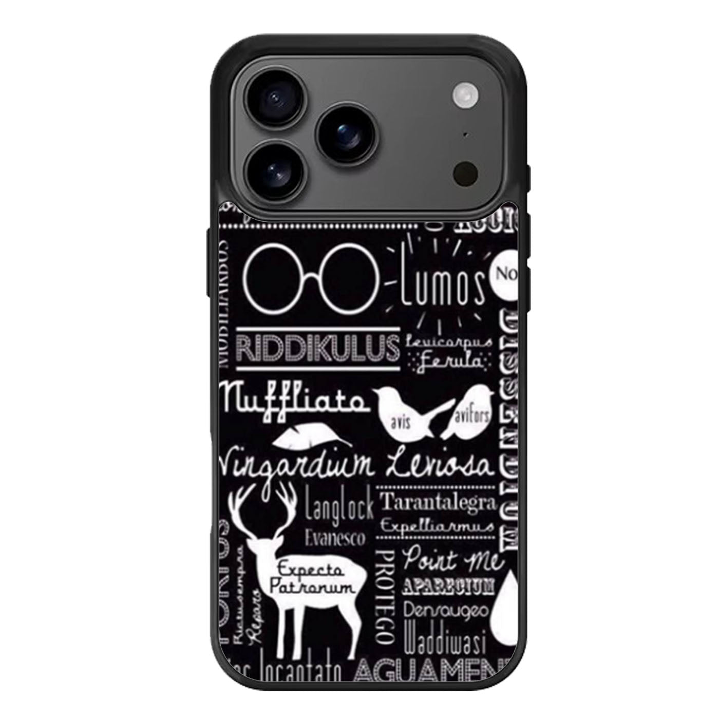 Harry Potter Spells iPhone 17 Pro Max Case