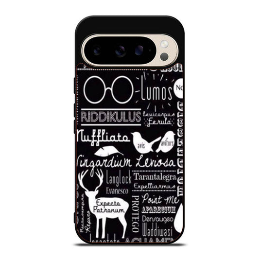 Harry Potter Spells Google Pixel 9 Pro Case