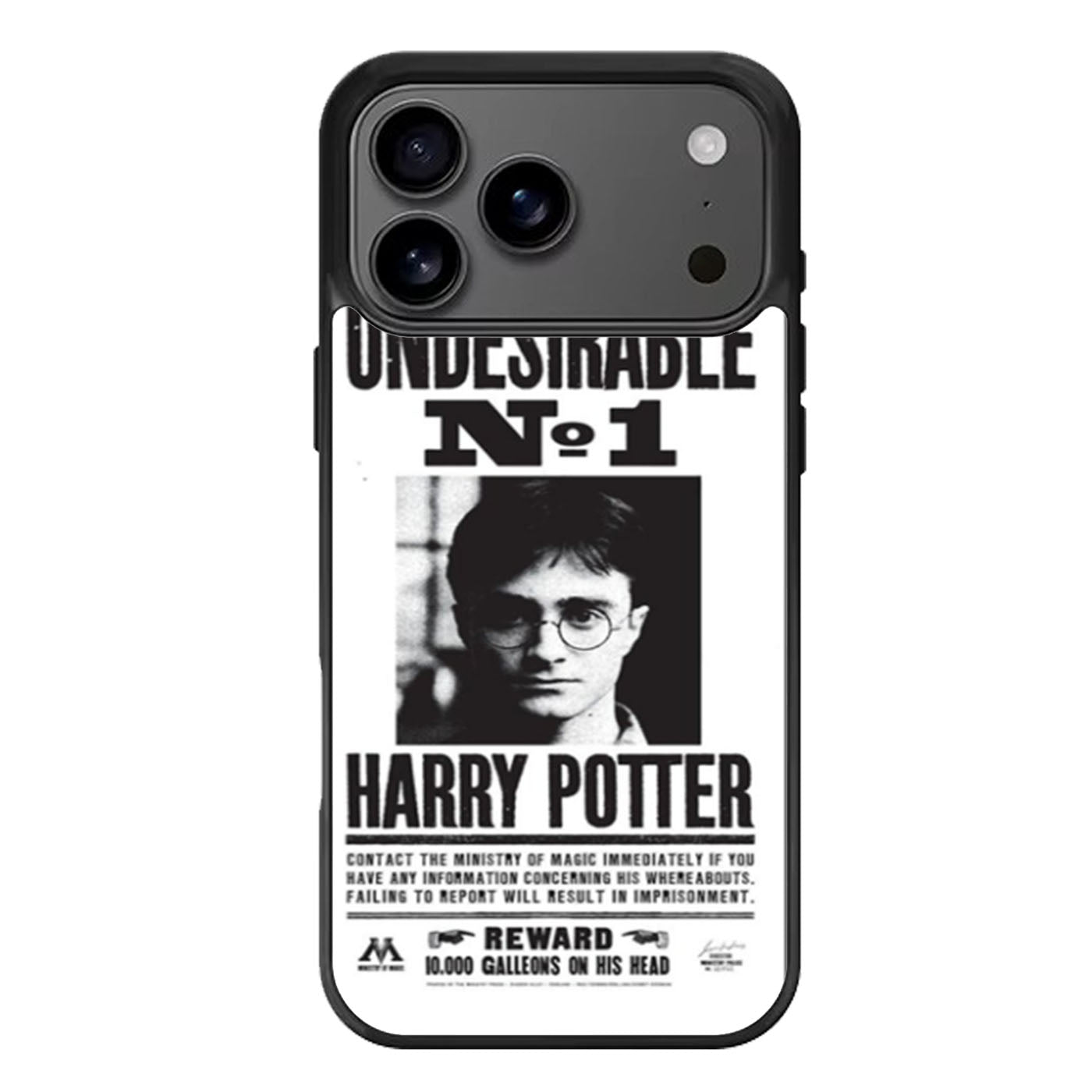 Harry Potter Wanted Poster Undesirable No 1 iPhone 17 Pro Max Case