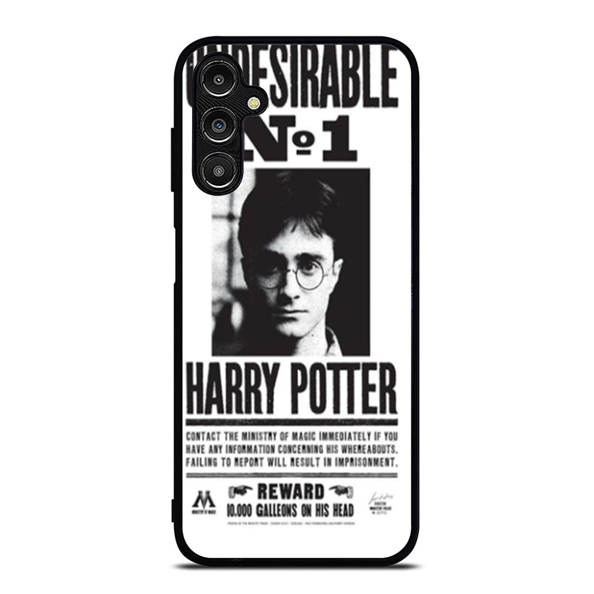 Harry Potter Wanted Poster Undesirable Samsung A16 Case