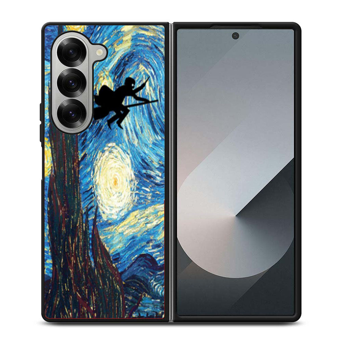 Harry Potter and Starry Night Samsung Z Fold 6 Case