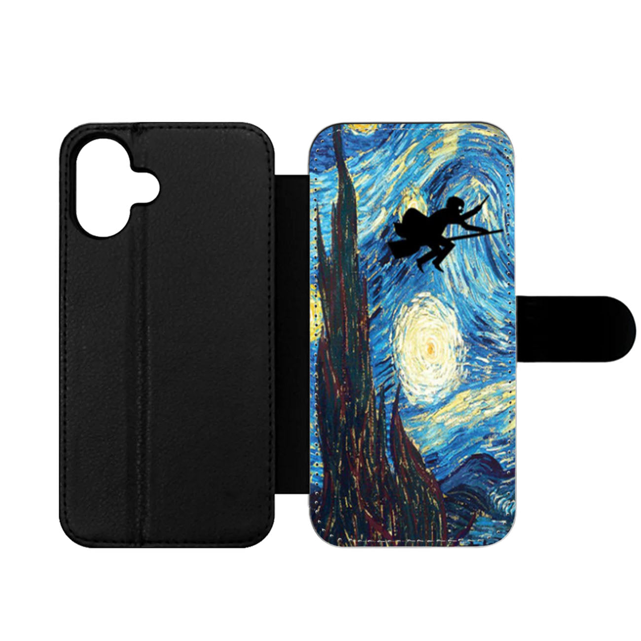 Harry Potter and Starry Night Wallet iPhone Case