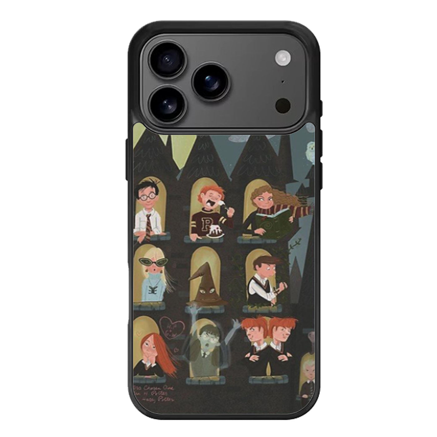Harry Potter art iPhone 17 Pro Max Case