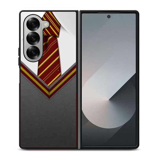 Harry Potter gryffindor tie Samsung Z Fold 6 Case