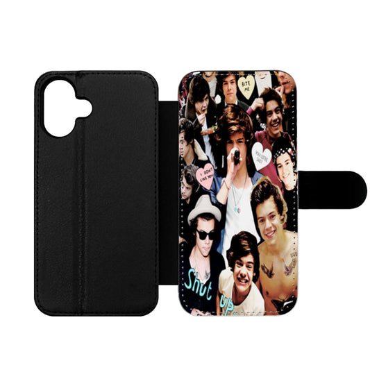 Harry Styles Collage Wallet iPhone Case