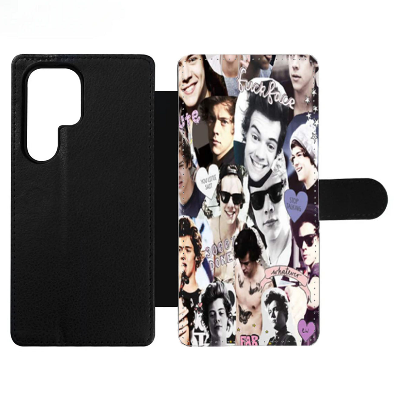 Harry Styles Collage One Direction Wallet Samsung Case