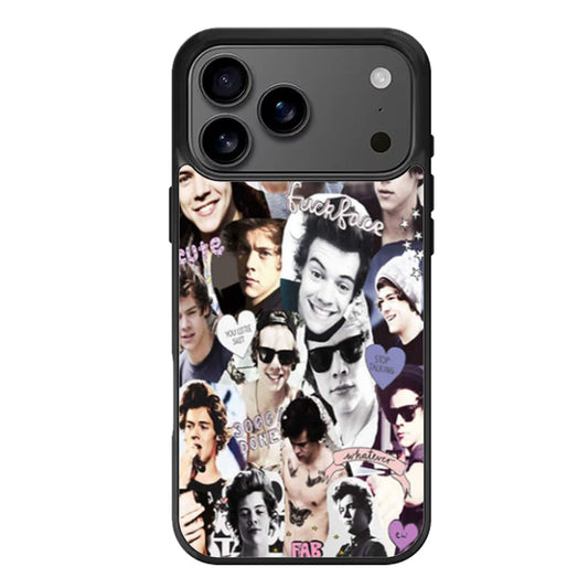 Harry Styles Collage One Direction iPhone 17 Pro Max Case