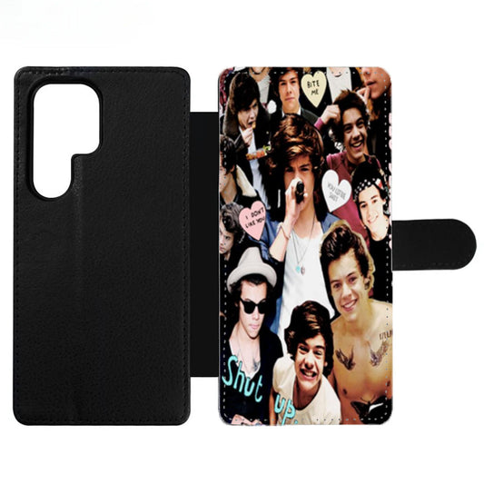 Harry Styles Collage Wallet Samsung Case
