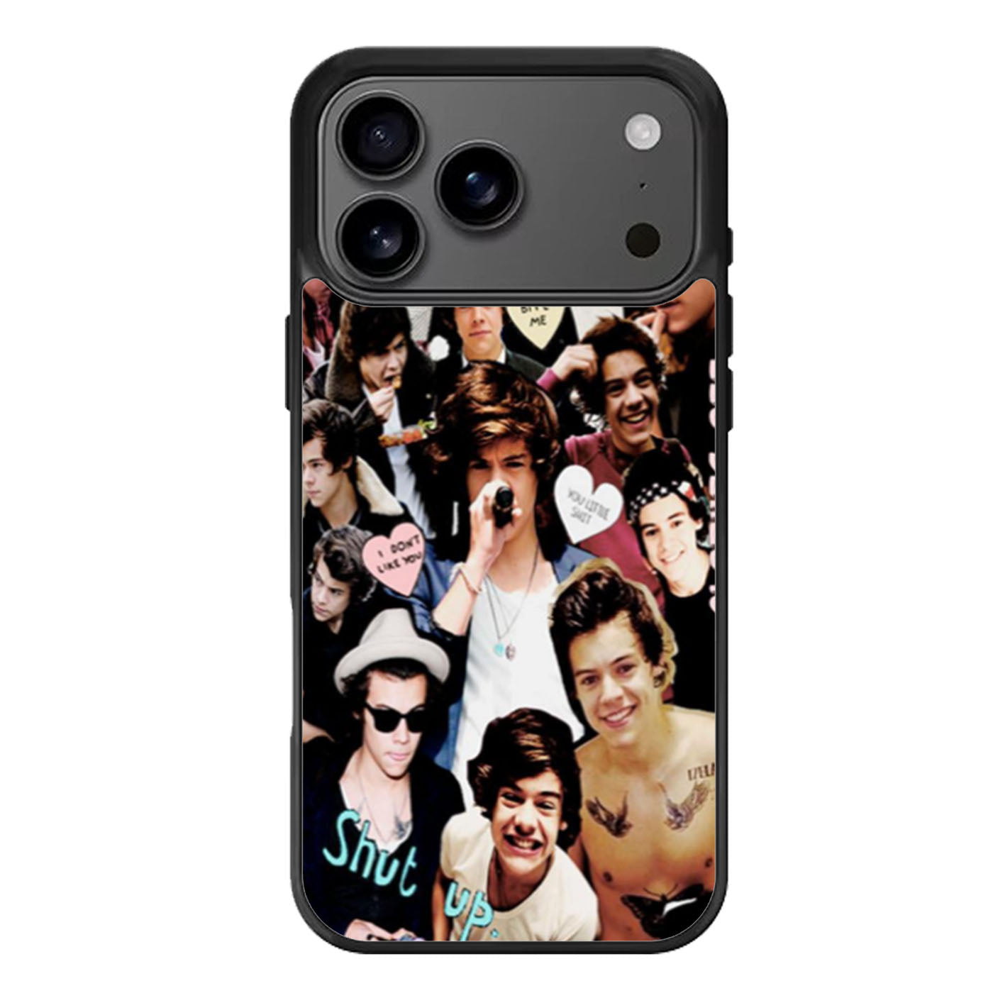 Harry Styles Collage iPhone 17 Pro Max Case
