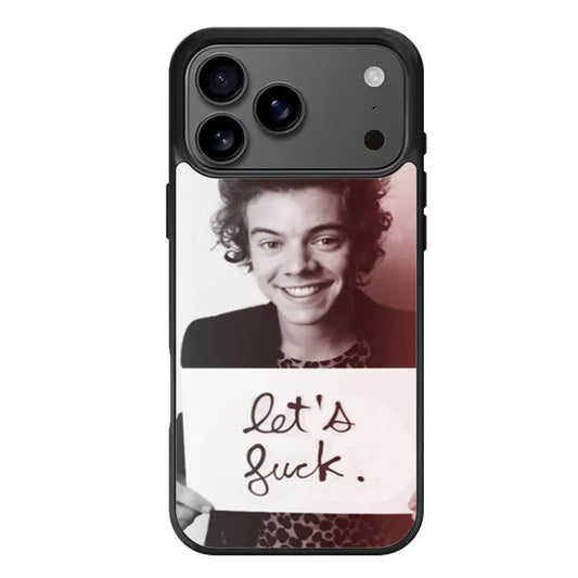Harry Styles I Got A Dirty Mouth Design iPhone 17 Pro Max Case