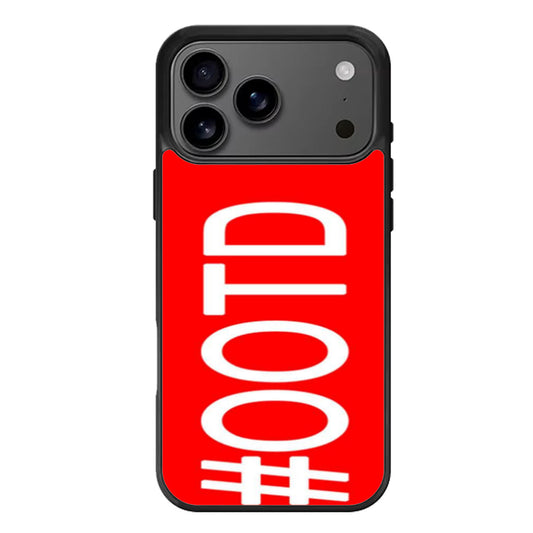 Hashtag OOTD Outfit Of The Day iPhone 17 Pro Max Case