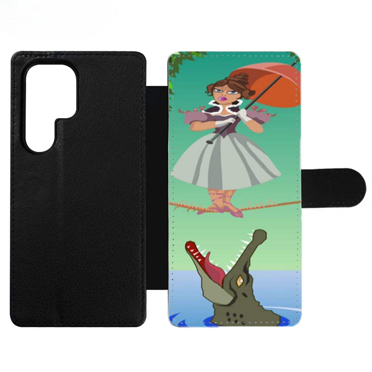 Haunted Mansion Stretching Room Wallet Samsung Case