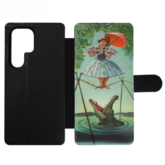 Haunted Mansion Stretching Wallet Samsung Case