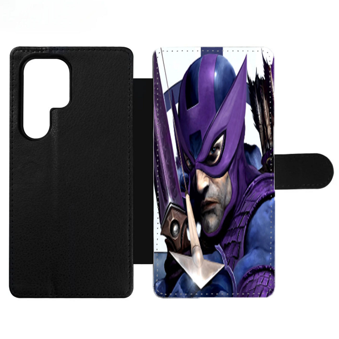 Hawkeye The Avengers Two Wallet Samsung Case