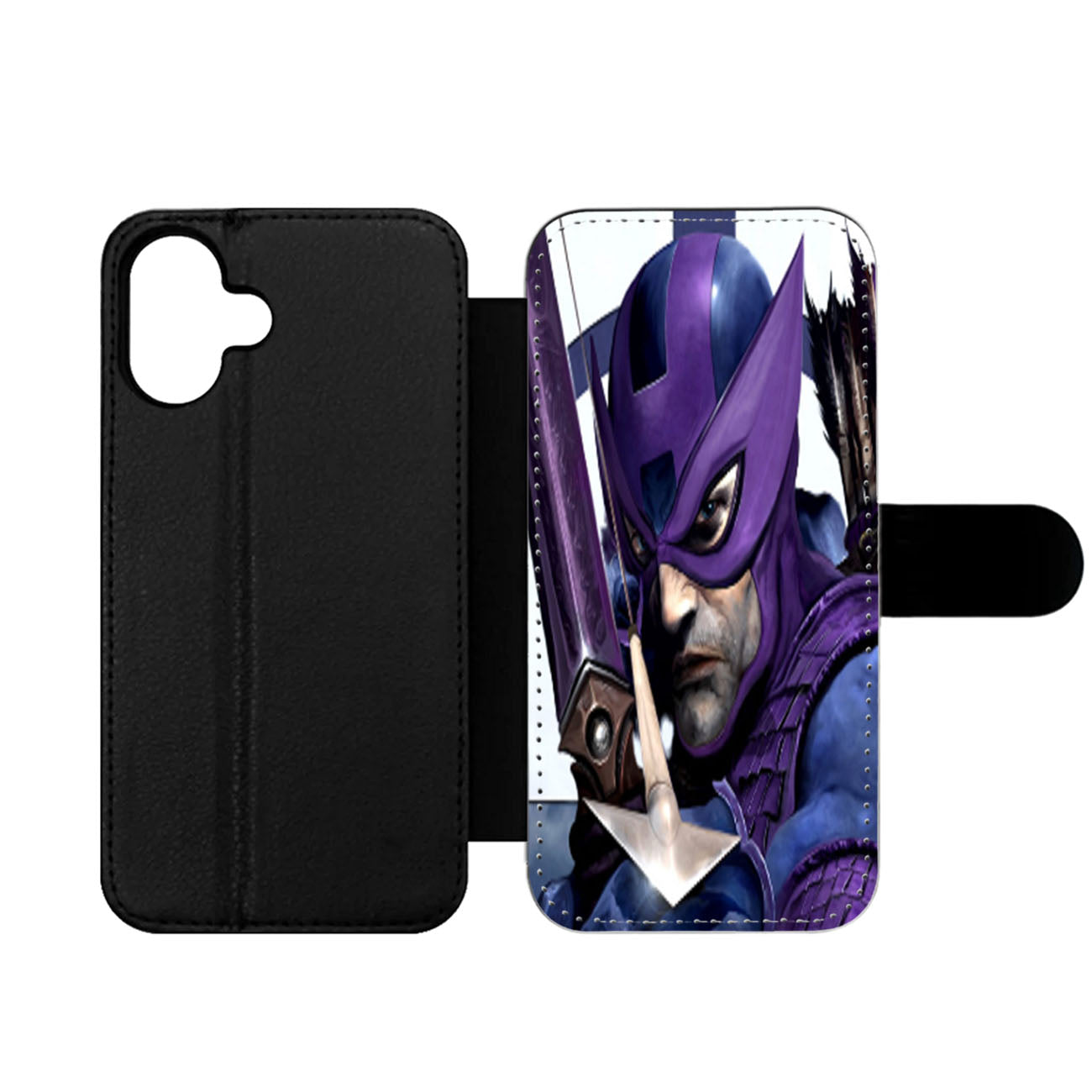Hawkeye The Avengers Two Wallet iPhone Case
