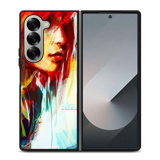 Hayley Williams Paramore Samsung Z Fold 6 Case