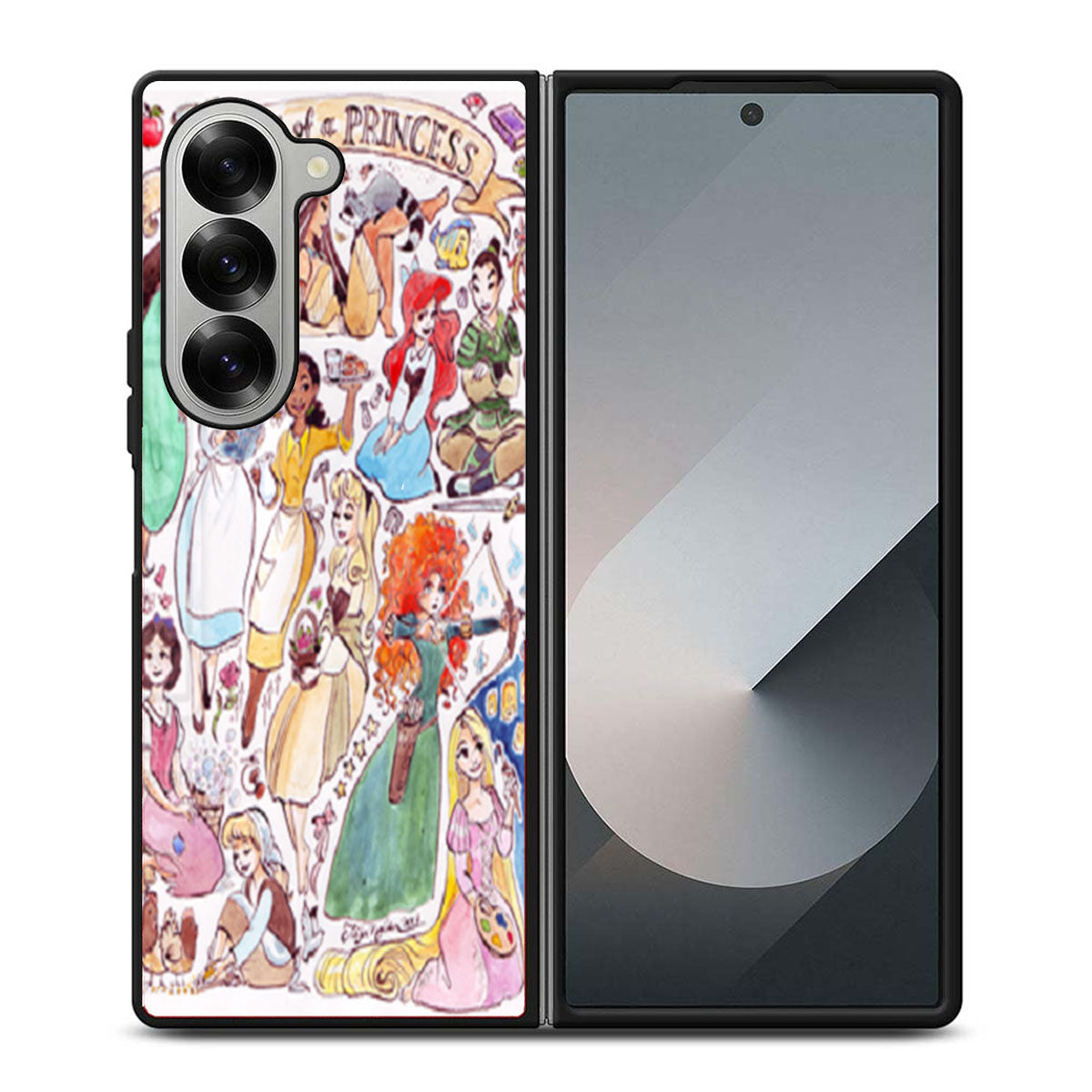 Heart of a Princess Samsung Z Fold 6 Case