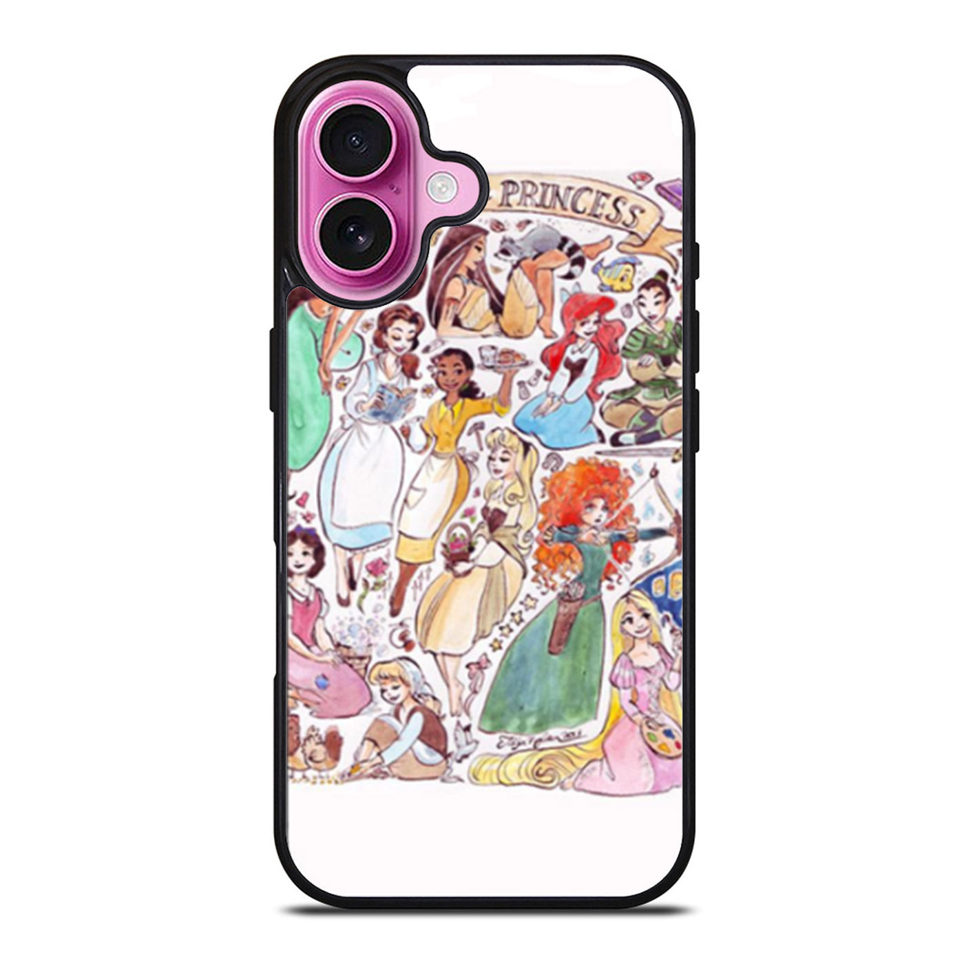 Heart of a Princess Disney iPhone Case Cover