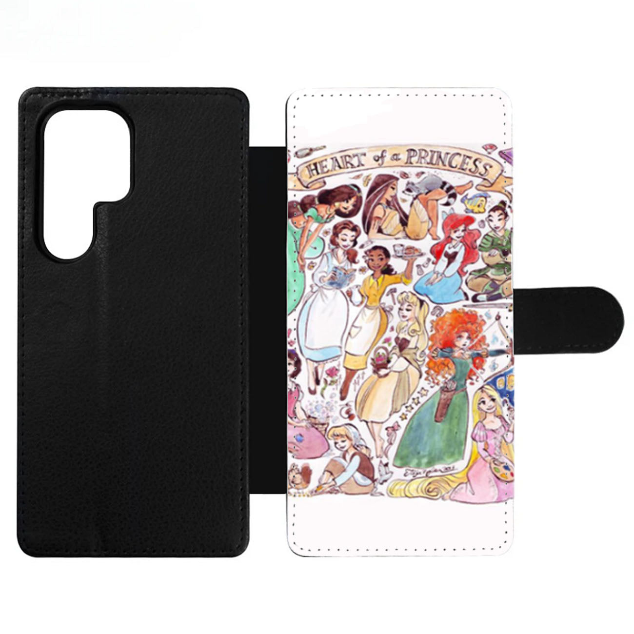 Heart of a Princess Disney Wallet Samsung Case