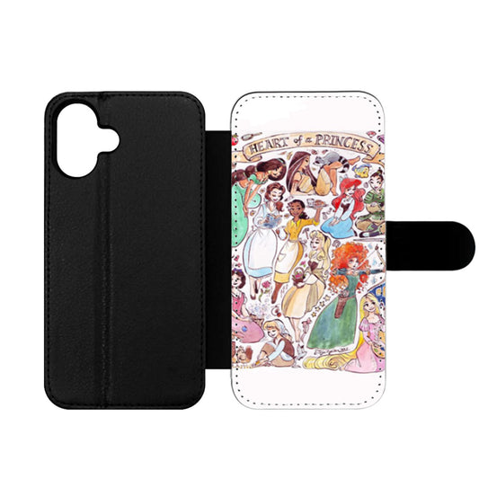 Heart of a Princess Disney Wallet iPhone Case