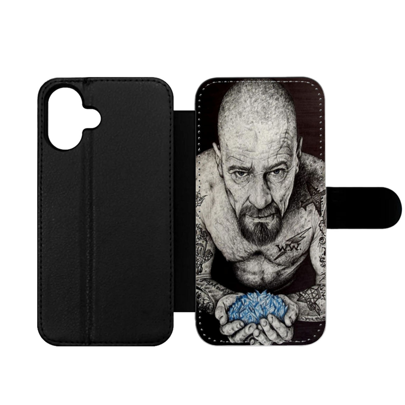 Heisenberg Tattoo Breaking Bad Wallet iPhone Case