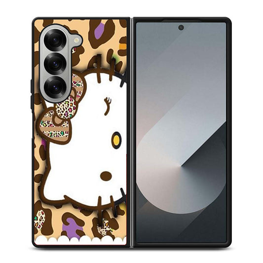 Hello Kitty Cute Brown Samsung Z Fold 6 Case