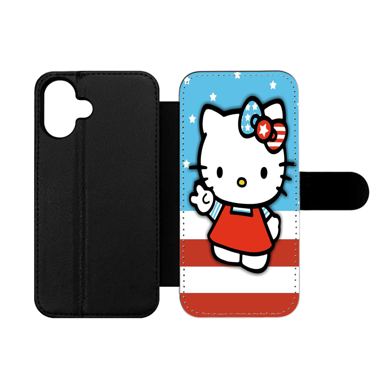 Hello Kitty USA Wallet iPhone Case
