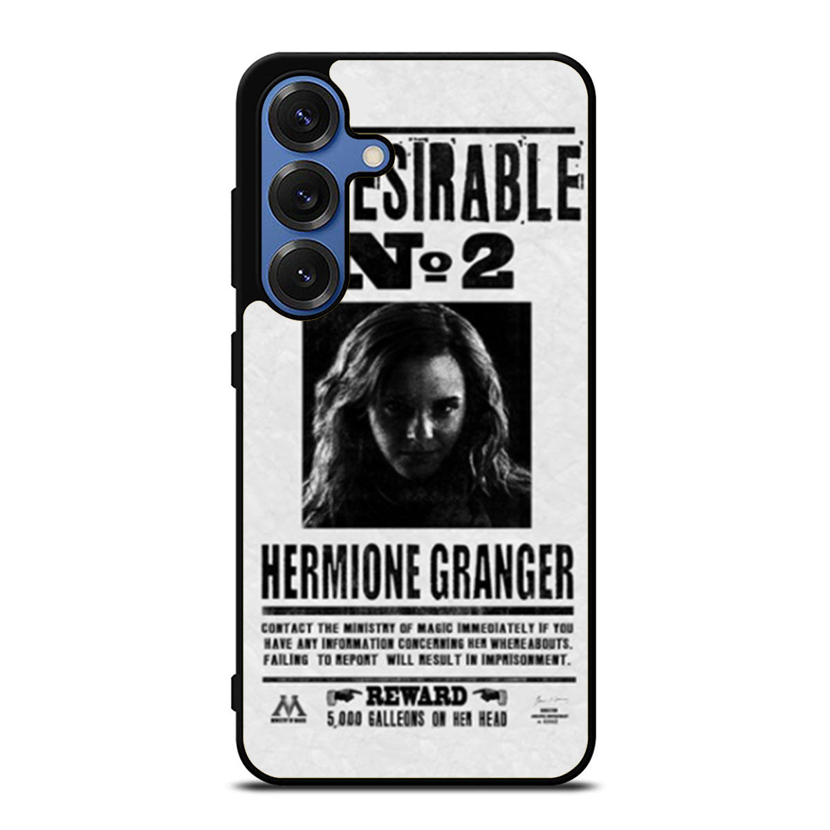 Hermione Granger Wanted Poster Undesirable Samsung S25 Ultra Case