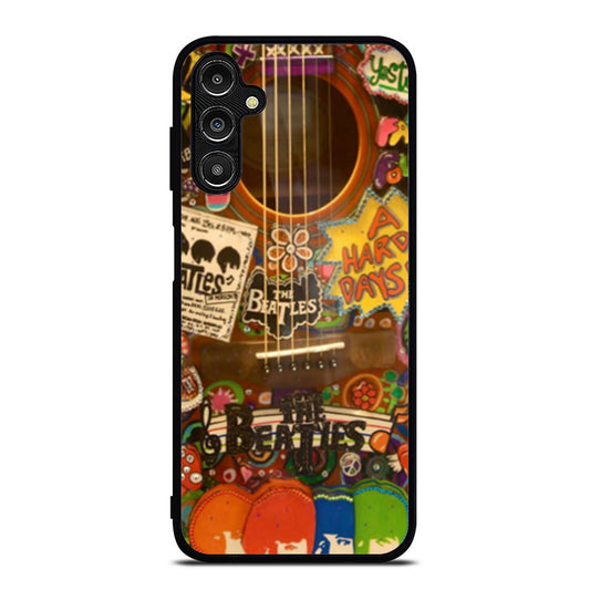 Hippie Beatles Guitar Samsung A16 Case