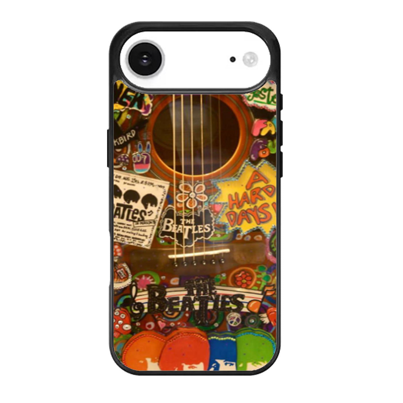 Hippie Beatles Guitar iPhone Air Case