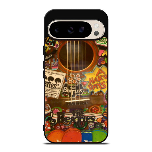 Hippie Beatles Guitar Google Pixel 9 Pro Case