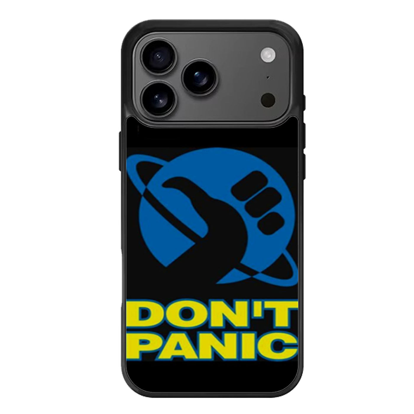 Hitchhikers Guide To The Galaxy Dont Panic iPhone 17 Pro Max Case