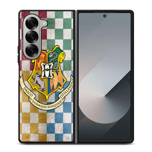 Hogwarts Crest Design Samsung Z Fold 6 Case