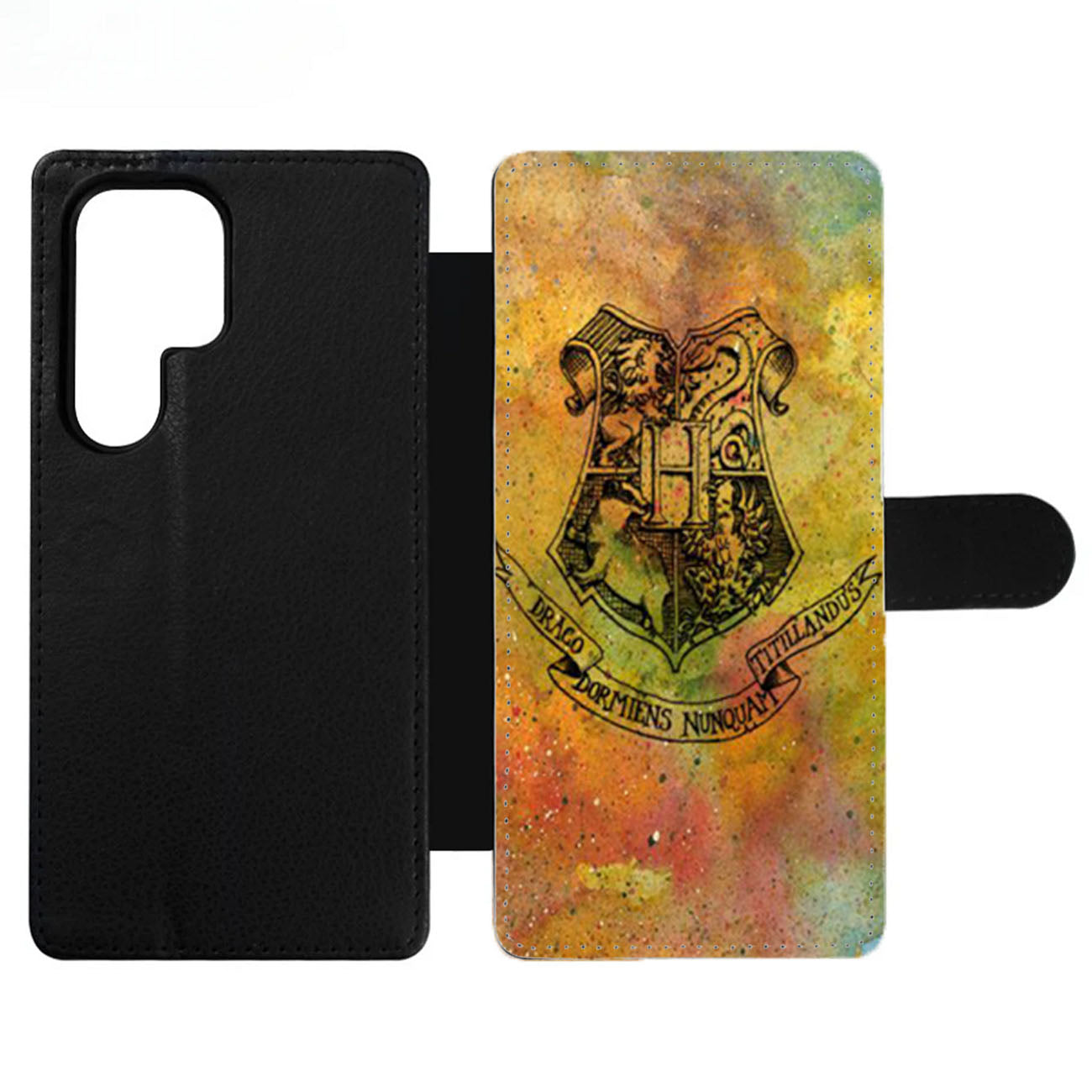 Hogwarts Crest Wallet Samsung Case
