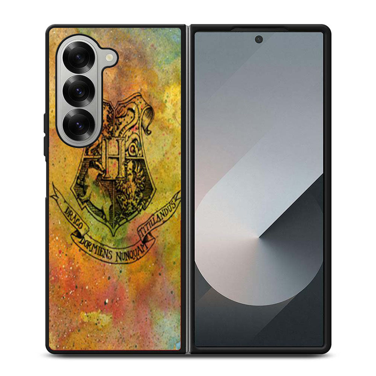 Hogwarts Crest Samsung Z Fold 6 Case
