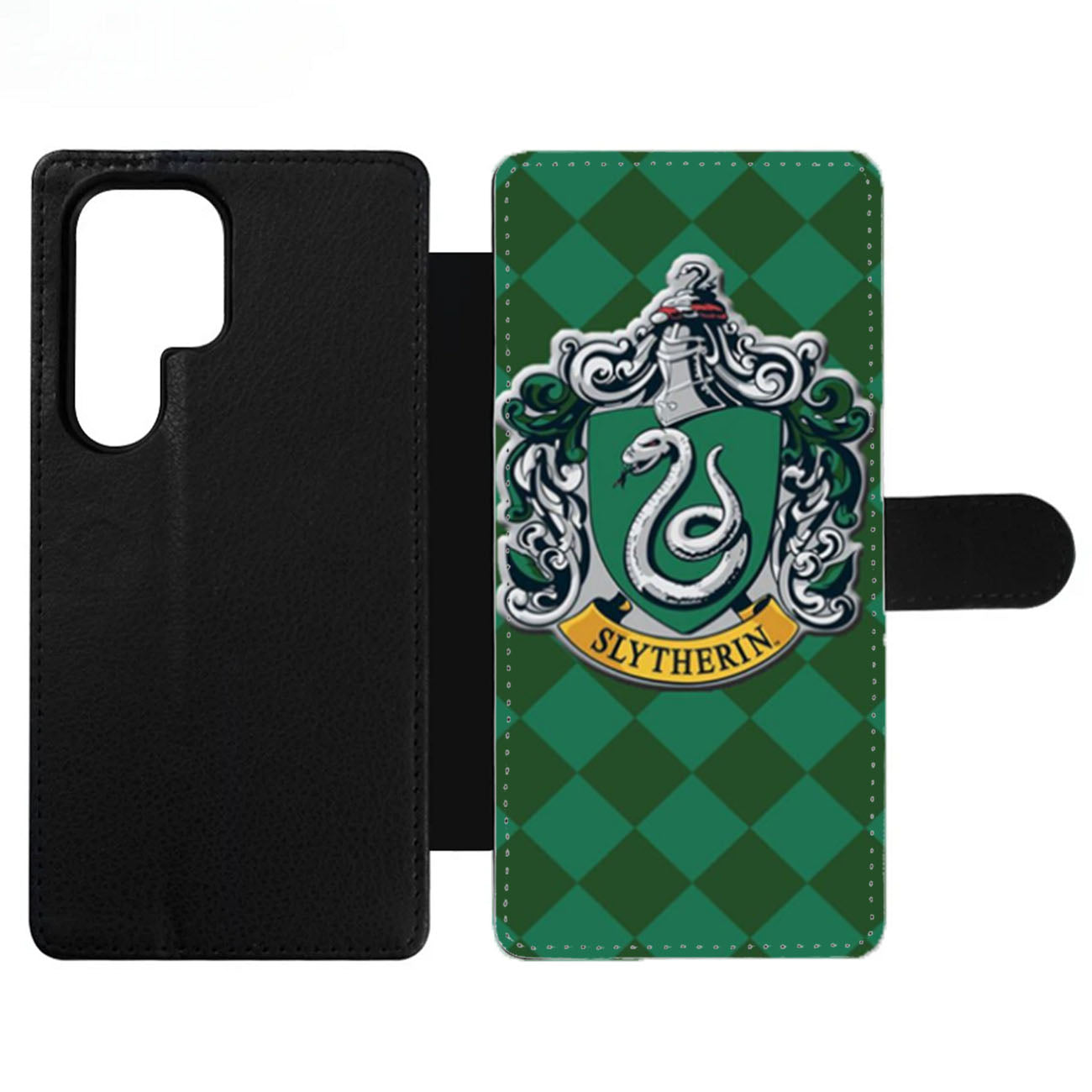 Hogwarts School Slytherin Wallet Samsung Case