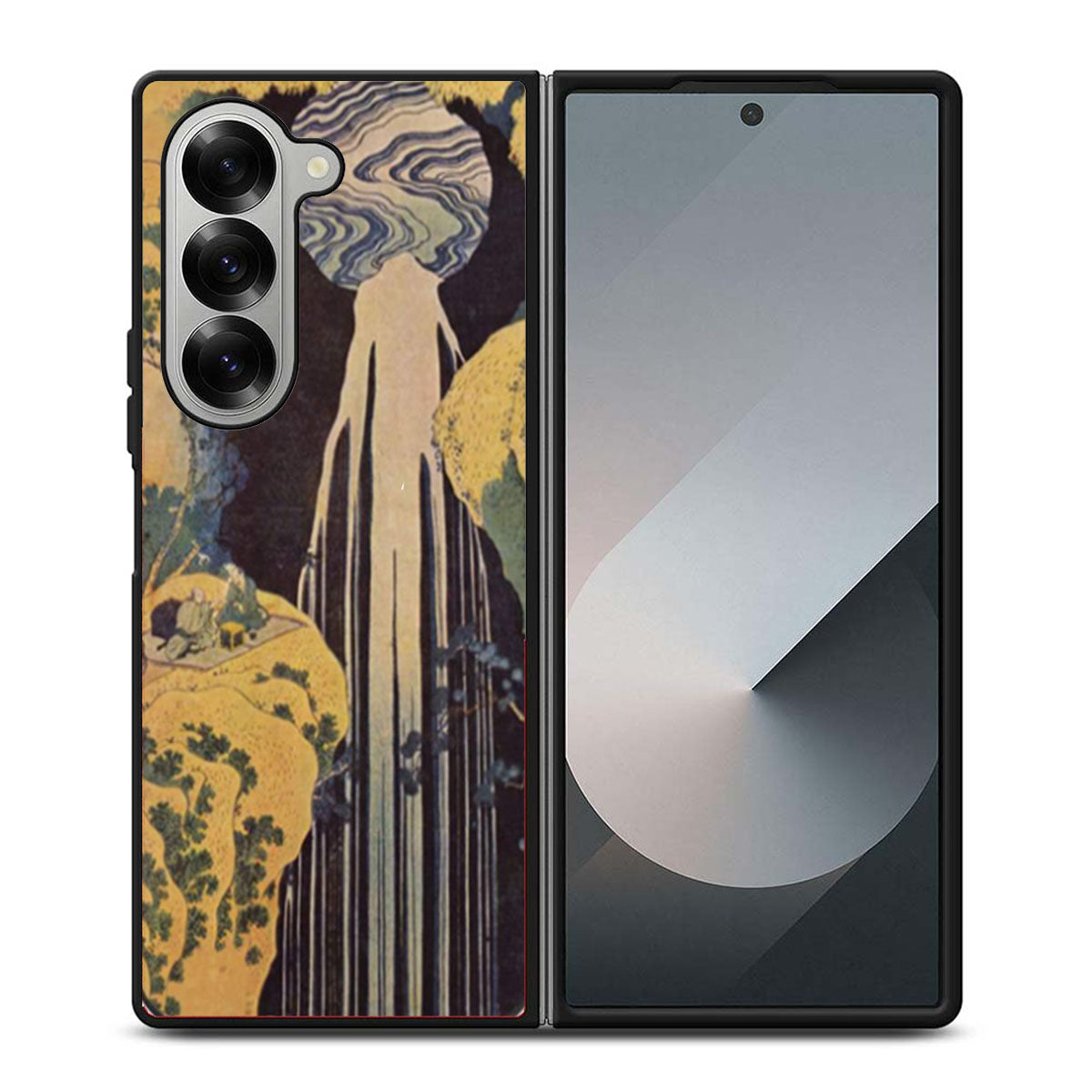Hokusai The Waterfall Samsung Z Fold 6 Case
