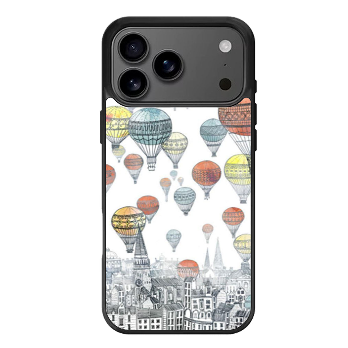 Hot Air Balloons City iPhone 17 Pro Max Case