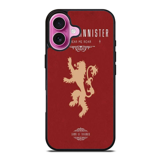 House Lannister Hear Me Roar iPhone Case Cover